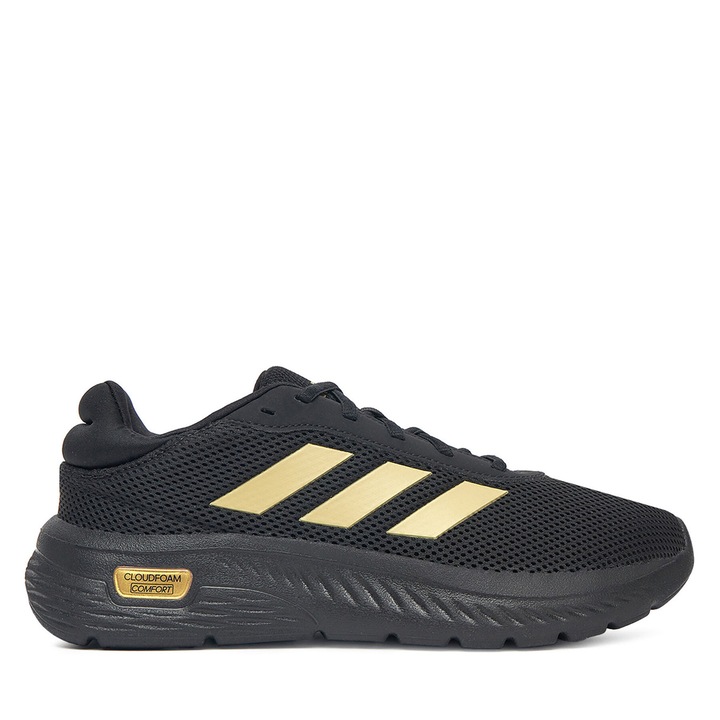 noi, Adidas, CLOUDFOAM COMFY, fekete, textil, Fekete, 37 1/3