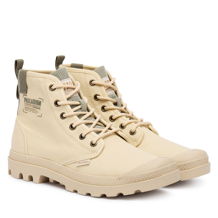 Ghete barbati Palladium Sahara 210, unisex, 2 caracteristici, culoare Pampa, tesatura, 39 EU