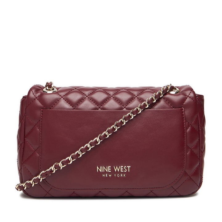 Női táska Nine West CEO-IDAHO-LDA8004, bordó, textil anyag