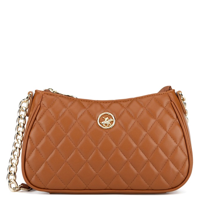 Női táska Beverly Hills Polo Club, barna, BHPC-K-035-06