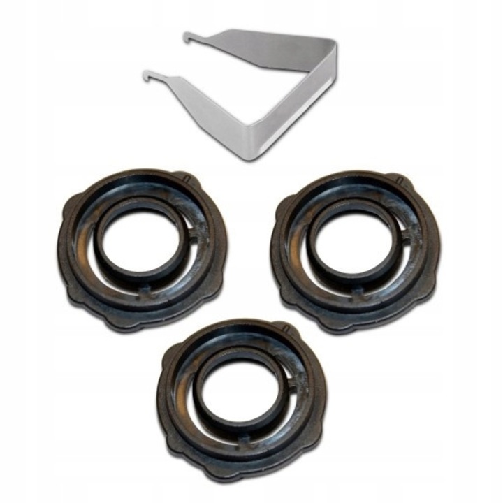 Set 3 inele etanșare Sata 211425 pentru pistoale vopsit HVLP 5000 Rp, include cheie montaj, nou