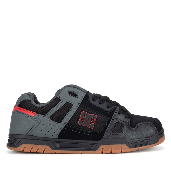 barbati DC Shoes, negru, piele naturala, Negru