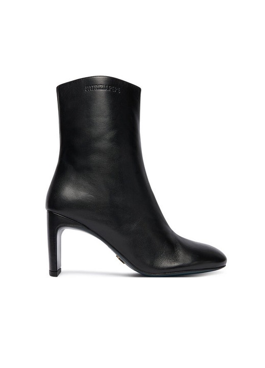 Botine dama K103 2Y0036 L048 K103, Patrizia Pepe, Piele naturala, Negru