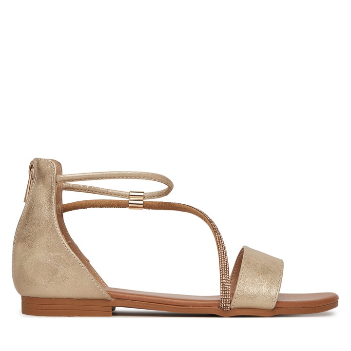 Sandale dama, JENNY, LESLEY WS5295-14, Auriu