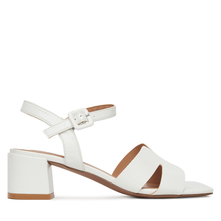 Sandale Clara Barson, piele ecologică, alb, Alb