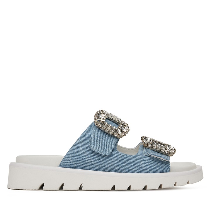 Дамски чехли Eva Minge LILY-VII75-06-1, син