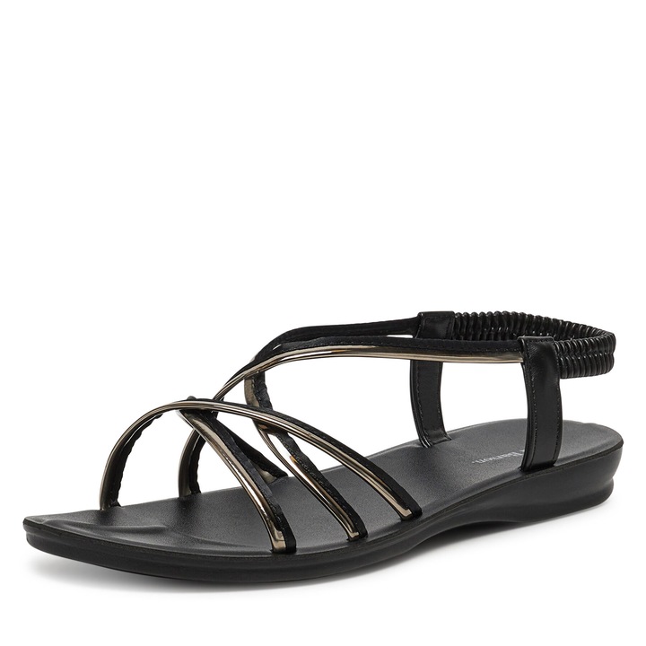 Sandale dama, Clara Barson, WS990-28, Negru