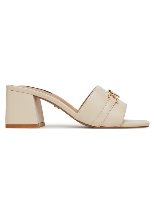 Noi magassarku papucs, Nine West, bezs,