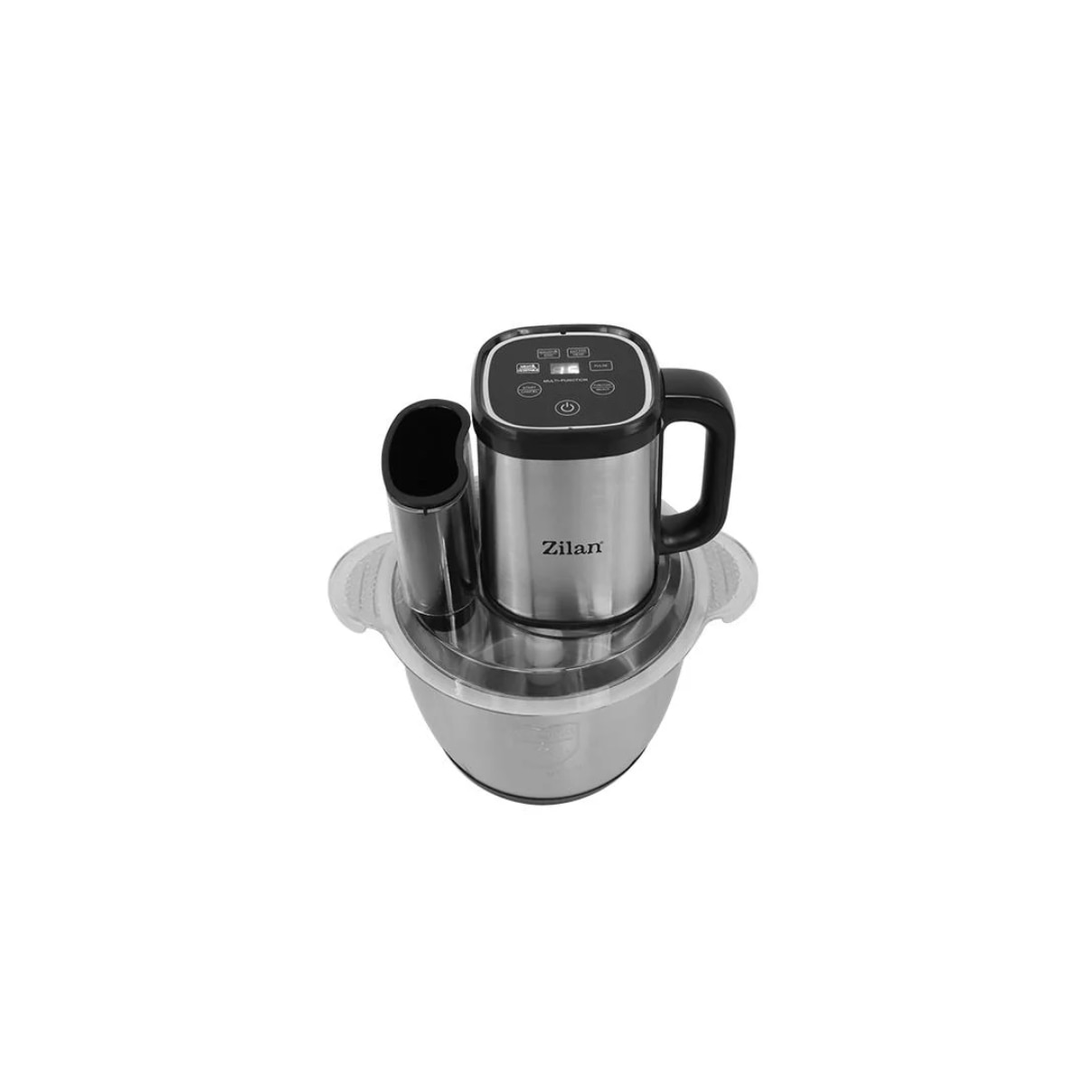 Tocator legume-fructe Zilan ZLN2757, inox, 3L, 500W, 6 funcții