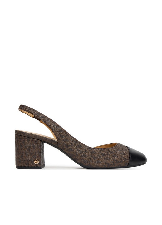 Sandale dama, Michael Michael Kors, Blk/Brown, piele ecologica