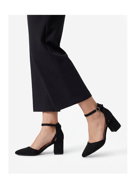 Sandale dama, Deezee, CEO-WSS20968-02, negri, toc, 41 EU