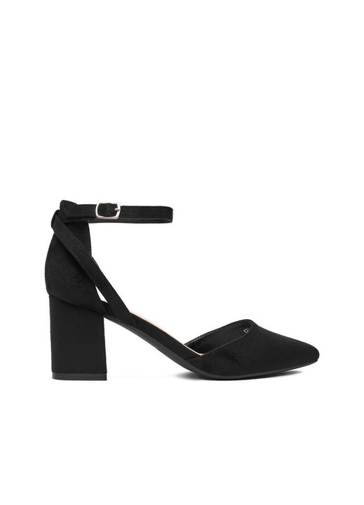 Sandale dama, Deezee, CEO-WSS20968-02, negri, toc