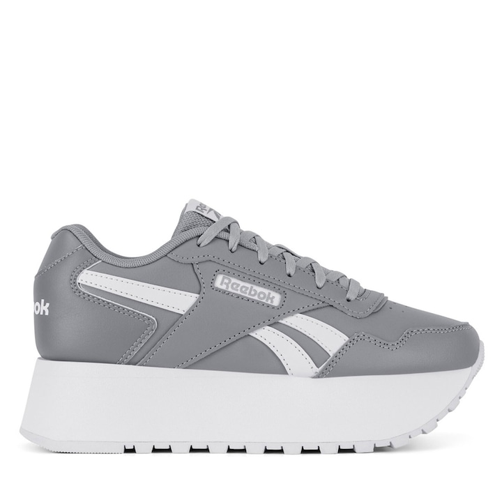 Pantofi sport dama, Reebok, GLIDE TRIPLE, gri, tesatura