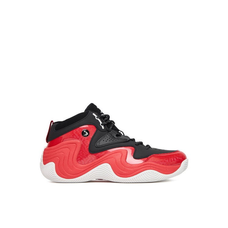 Pantofi sport barbati, Shaq, EOSS-JUGGERNAUT piele naturala, rosu