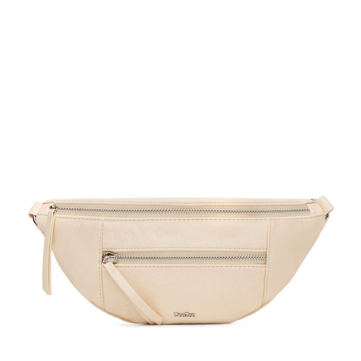 Geanta dama Deezee, model DZE-L-001-07, ecologica, bej