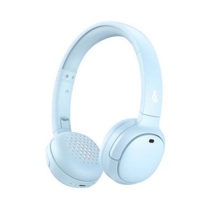 Casti Wireless Edifier WH500 Asyrmate Over Ear, 40 ore autonomie, Albastru