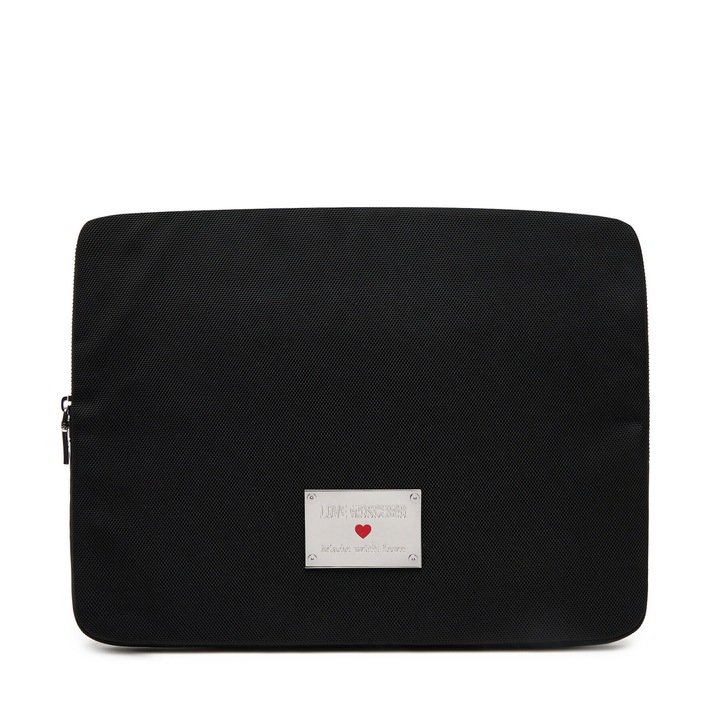 Love Moschino laptop táska, fekete, 30x45cm