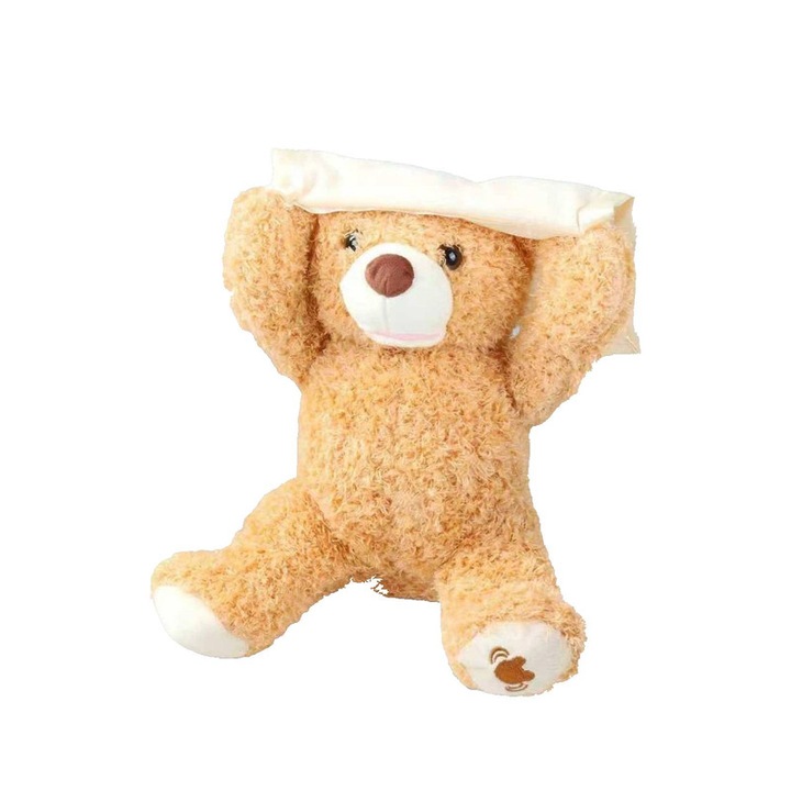 Jucarie de plus cu muzica si lumini, ursulet