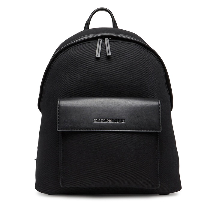 Rucsac Emporio Armani, Black Beauty, 30x45cm