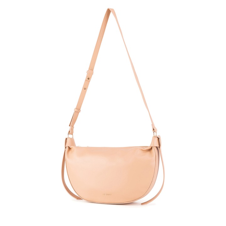 Női táska Jenny, modell JEN-L-001-07, barna színű, szintetikus anyag