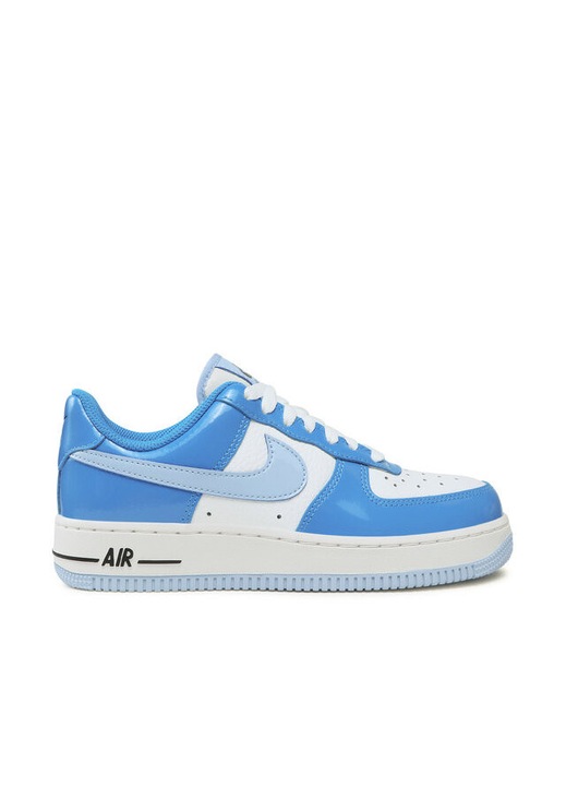 Унисекс маратонки Nike Air Force 1 '07, Cobalt Bliss/Lt Photo Blue, естествена кожа