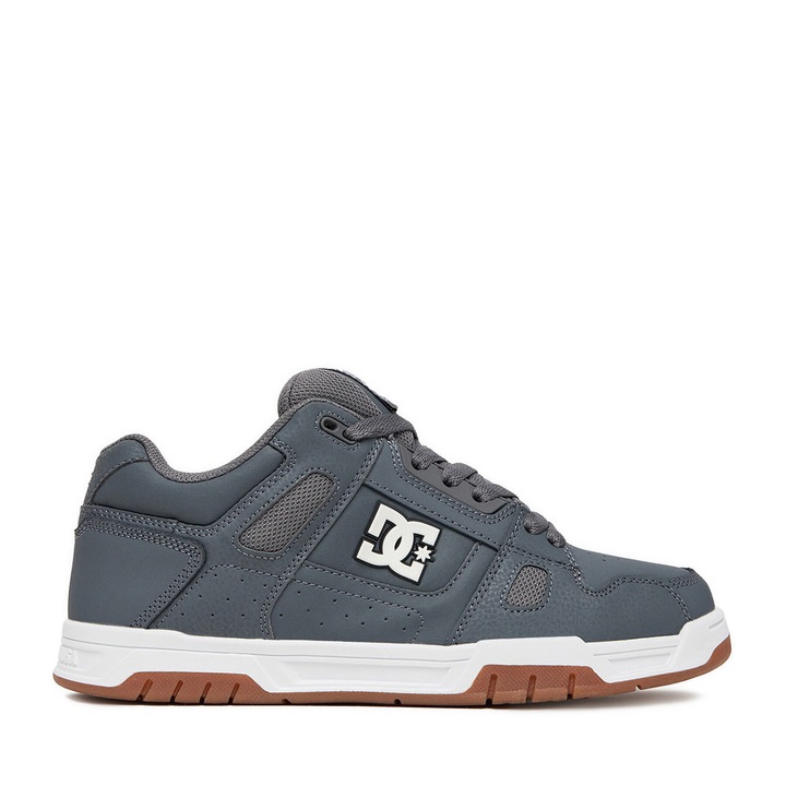 Tenisi barbati DC Shoes, CEO-V5-10121, piele naturala, gri