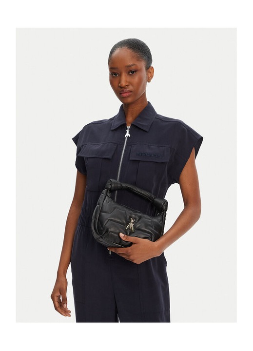 Női táska Patrizia Pepe, természetes bőr, zöld, modell 8B0223/L006