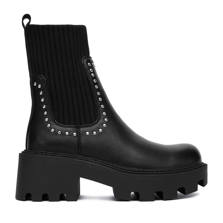 Ghete dama DeeZee 67091-5, negru, sintetic