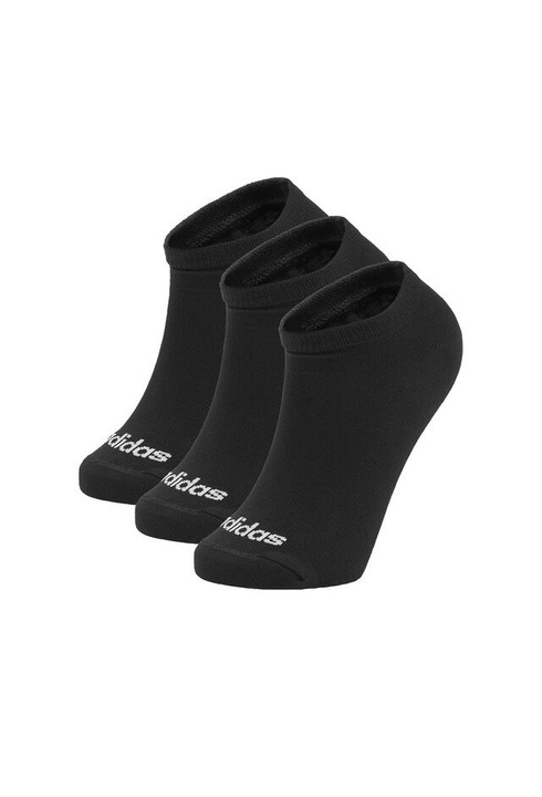 Sosete unisex Adidas, set 3 perechi, negru, 43-45 EU