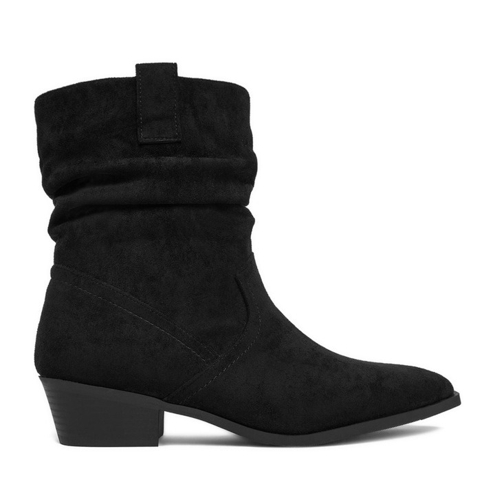 Botine dama, JENNY, CEO-R25AW09074, negru