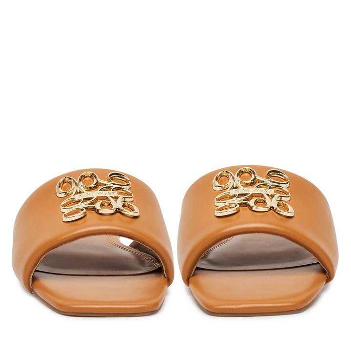 Papuci dama, Nine West, din textil, bej