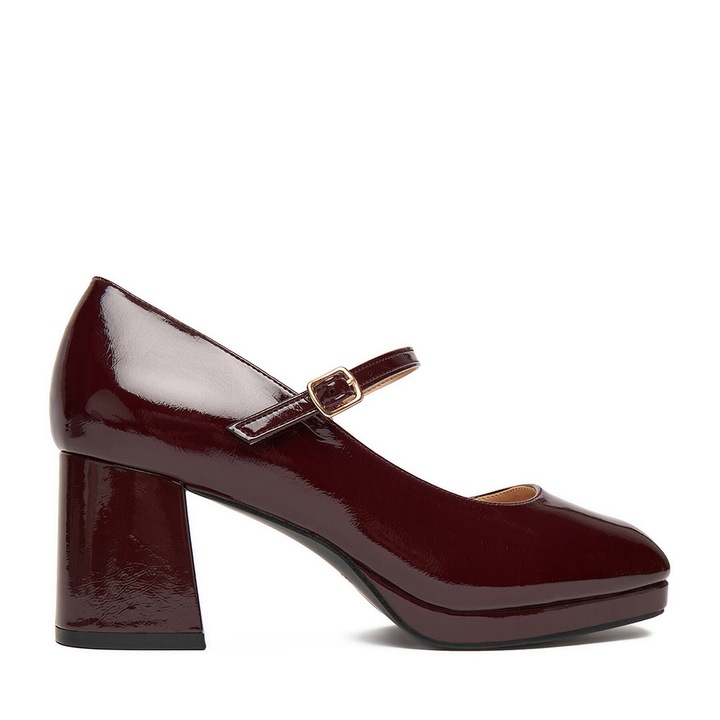Pantofi dama, JENNY, model CEO-CD240132-7, bordo, tesatura, 37 EU