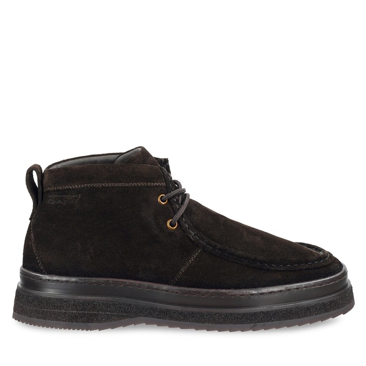 Ghete barbati, Gant, bocanci Espresso maro, Maro, 40