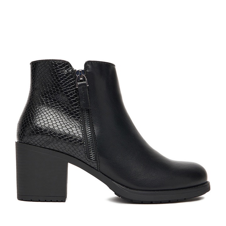 Botine dama CEO-WS6317-02, Clara Barson, Textil, Negru