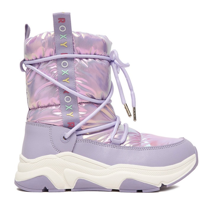 Ghete sport fete, Roxy, textil, violet