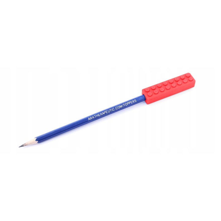 Grisator dentitie ARK Brick Stick, rosu, clasa medicala, 5 ani+, elastomer