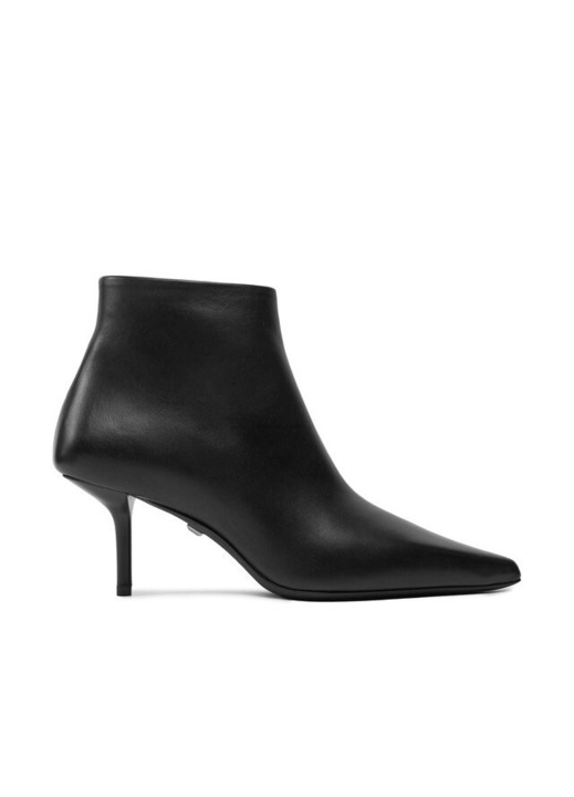 Botine dama 24247960116, Max Mara, Piele naturala, Negru