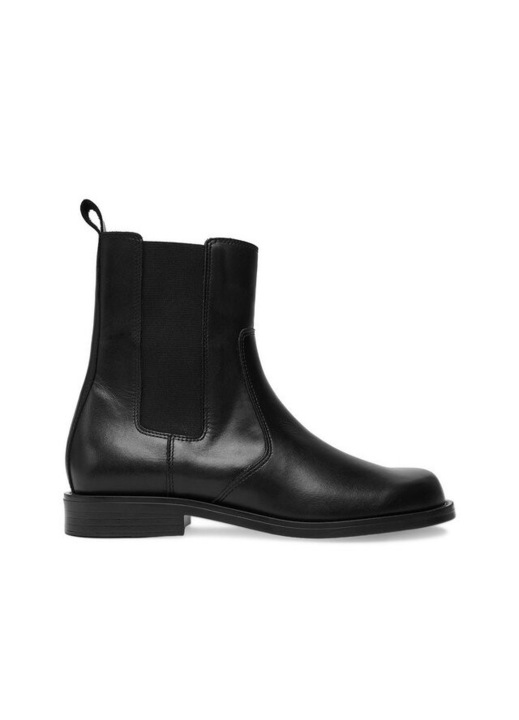 Botine dama Gino Rossi din piele naturala, Negru