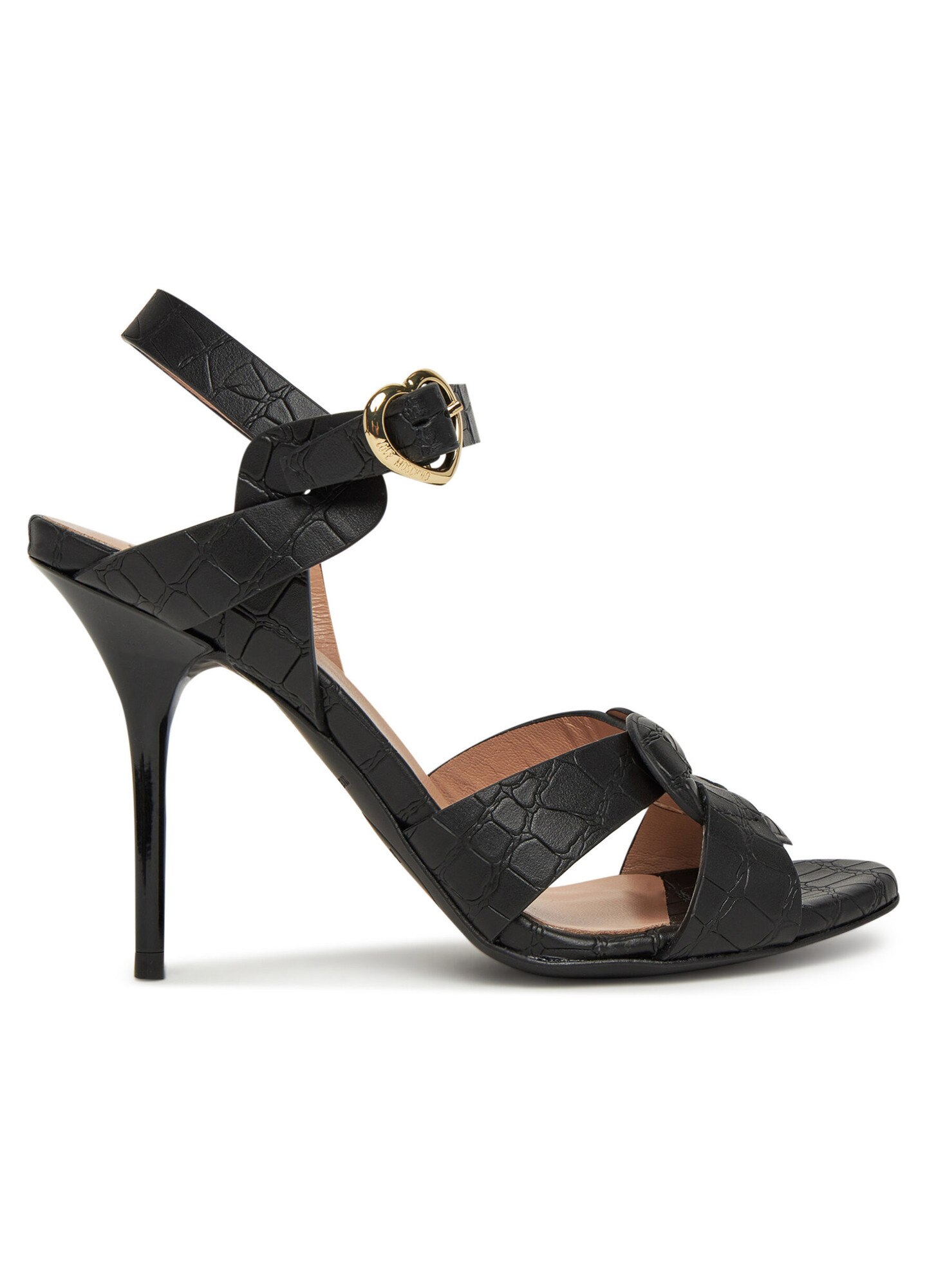 Sandale femei Love Moschino JA16287G0EJN3, Negru, 39 EU - eMAG.ro