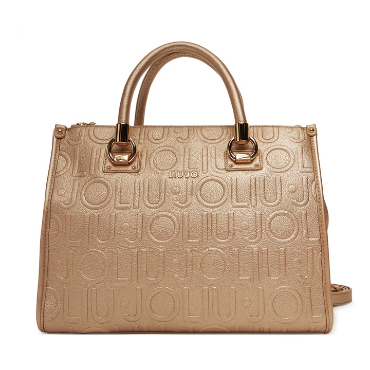 Női táska Liu Jo, modell Light gold 90048, ökológiai, M-es méret