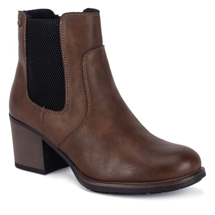 Botine dama CEO-WS15221-02, Clara Barson, Textil, Maro, 37 EU