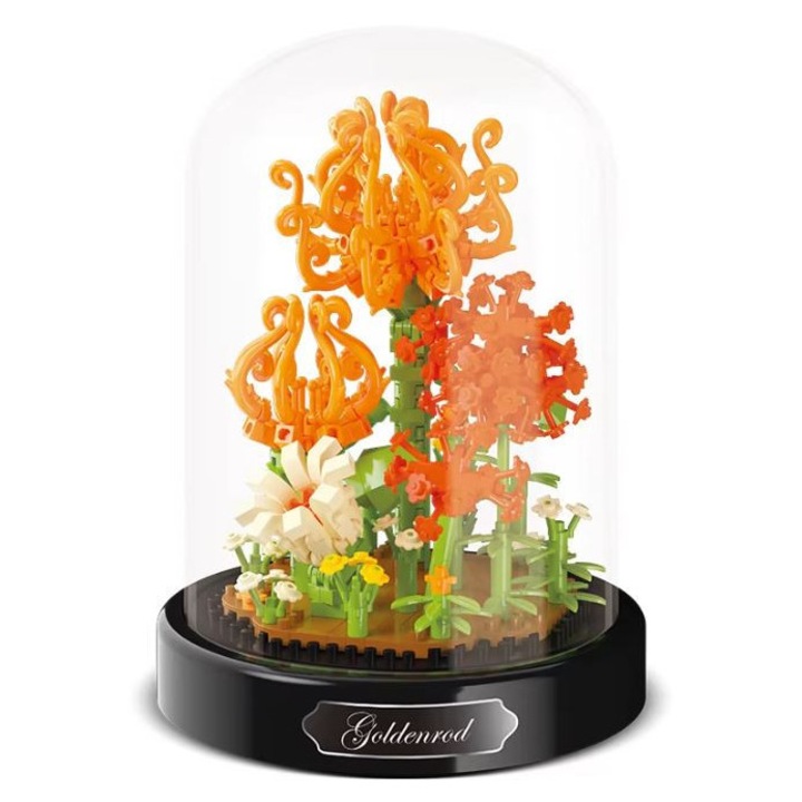 Balody Mini Blocks – Aranyvessző üvegbúrában (440 db-os készlet)