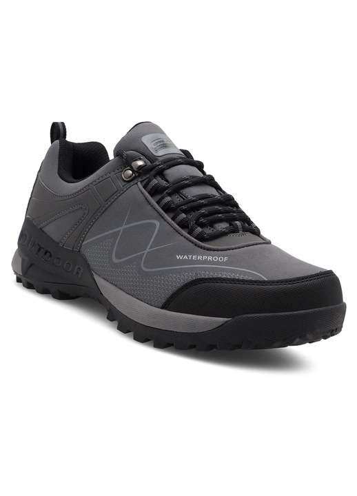 Pantofi sport barbati, Sprandi, CEO-MP86-19003, trekking, gri, textil