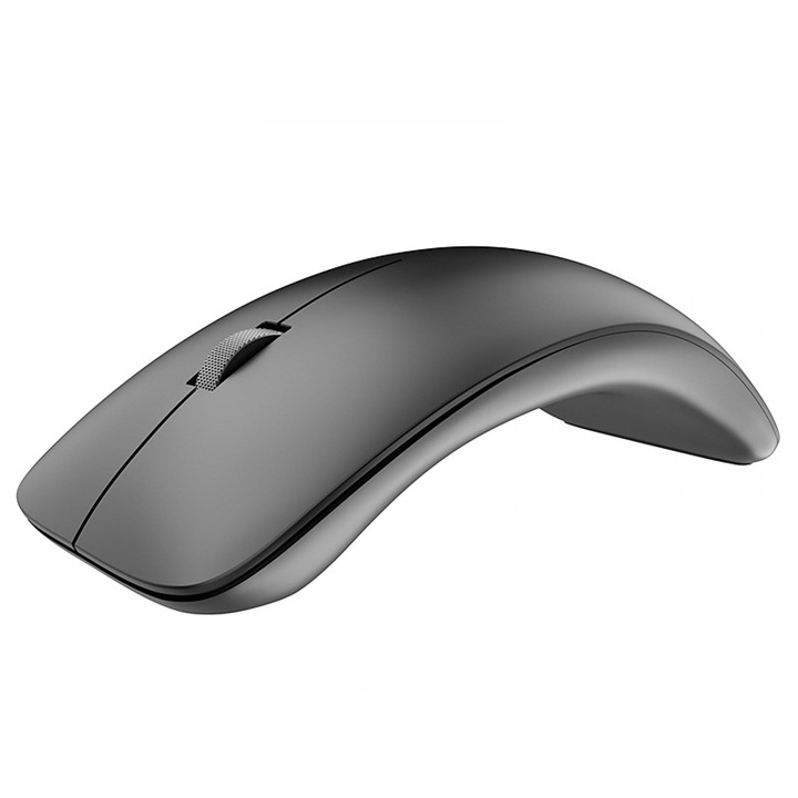 Mouse Wireless Ergonomic UWOT, 2.4 GHz, DPI Reglabil, Negru, 110.4 x 58.5 x 35.9 mm
