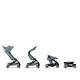 Количка за бебета Cybex Gold AGIS BLK Stormy Blue, Светлосин