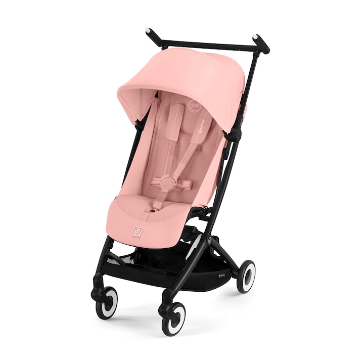 Cybex Gold Libelle BLK Candy Pink PU1 babakocsi, pink