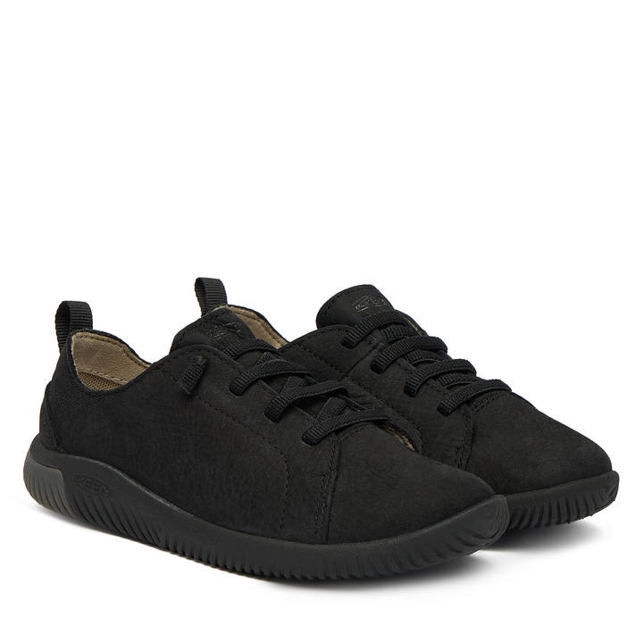 Keen fiú teniszcipő, fekete, természetes bőr
