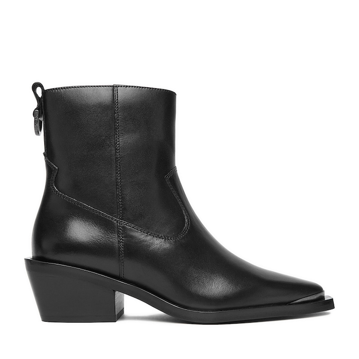 Gino Rossi, piele naturala, negru, Negru