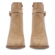 Botine dama 3030, DeeZee, Textil, Bej