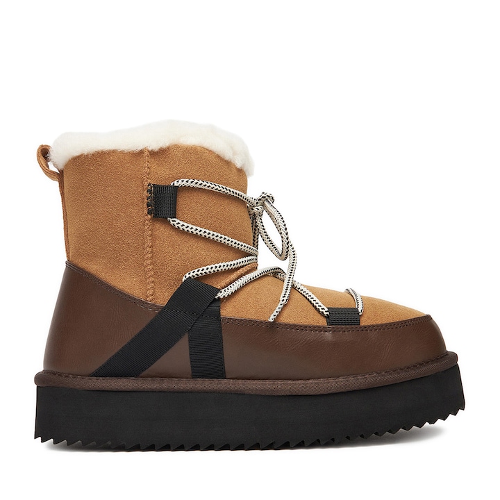 Ghete de zapada, Deezee, maro, piele naturala